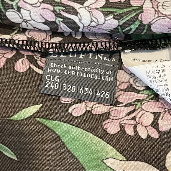 NEW Blugirl Folies Size 12 Sleeveless Black Lace Floral Trapeze Sun Dress - Picture 12 of 14